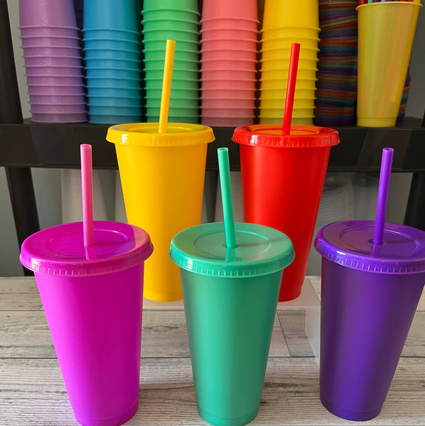 Summer Reusable Cups 24oz